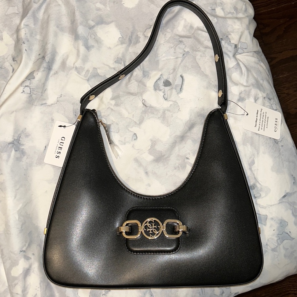 Guess black purse